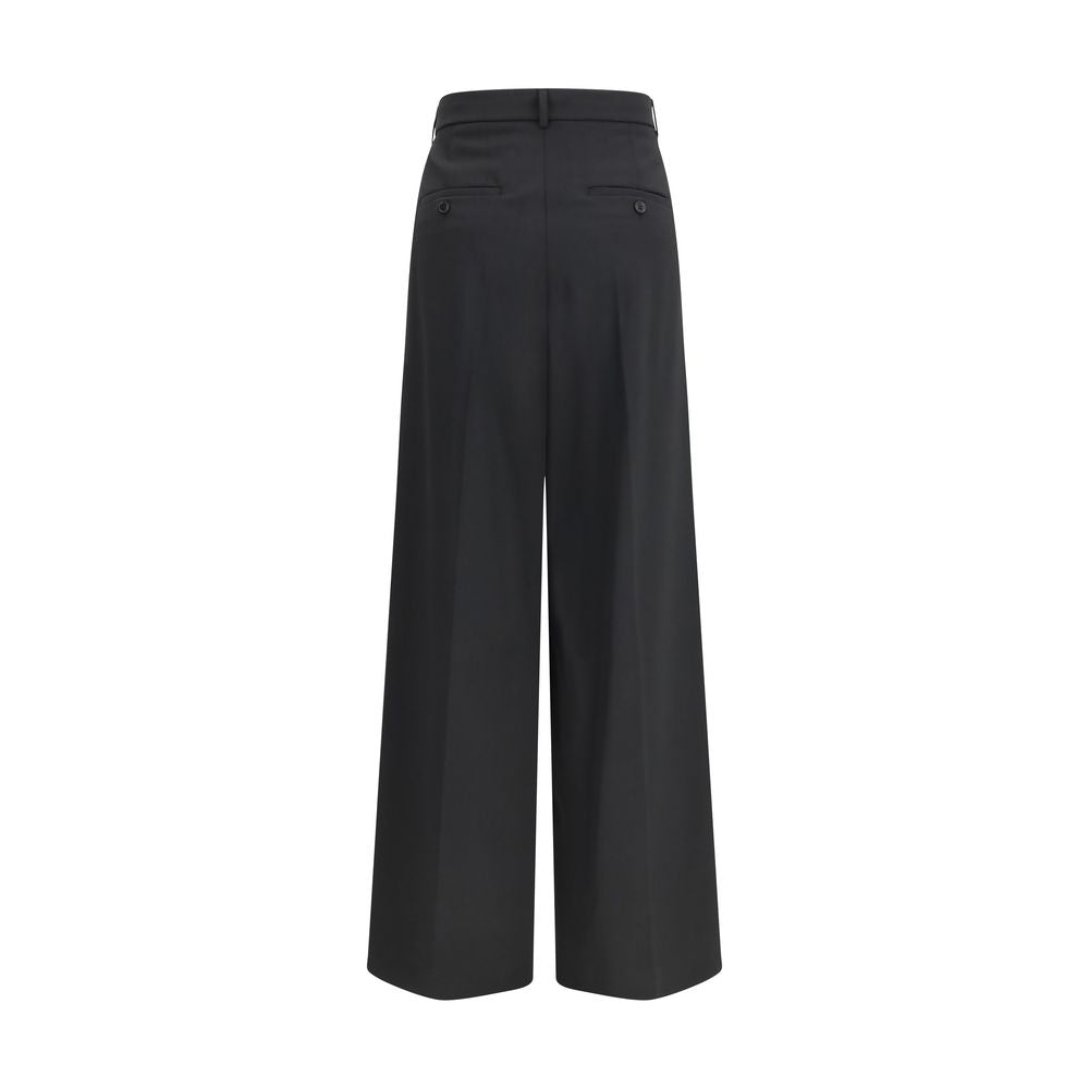 Schwarze Polyesterhose