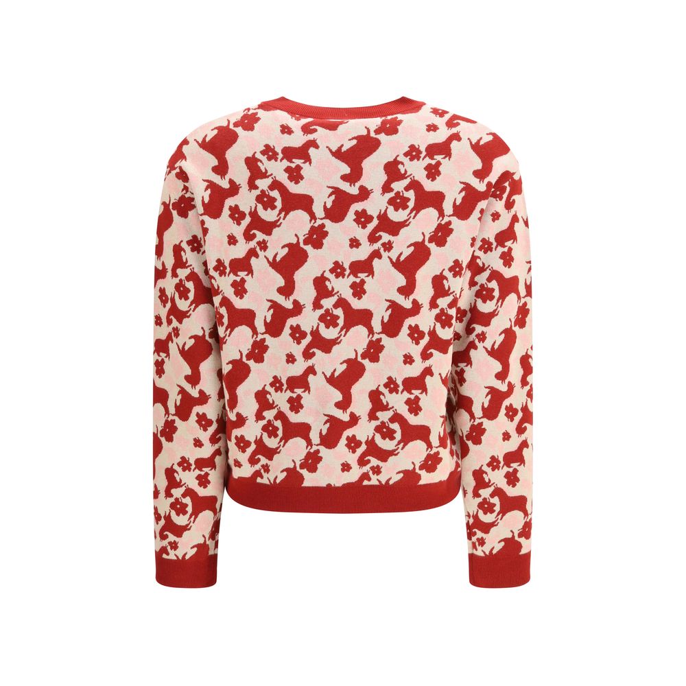 Mehrfarbiges Viskose-Sweatshirt
