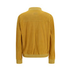 Bicolor Goatskin Bomber
