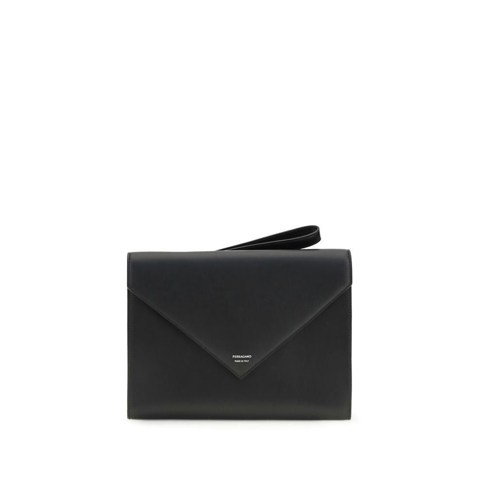 Brieftasche aus Kalbsleder, schwarz, Bos Taurus