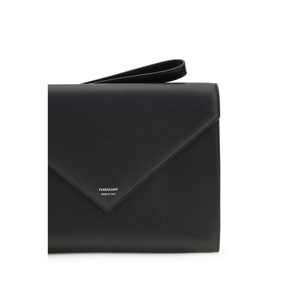Brieftasche aus Kalbsleder, schwarz, Bos Taurus