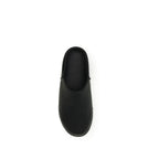 Black Calf Leather Bos Taurus Mules