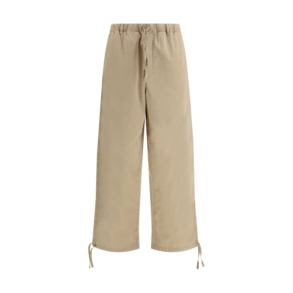 Freizeithose aus beiger Baumwolle