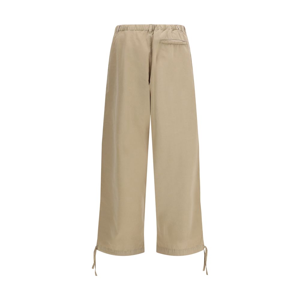 Freizeithose aus beiger Baumwolle