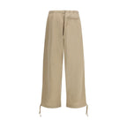 Freizeithose aus beiger Baumwolle