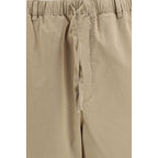 Freizeithose aus beiger Baumwolle
