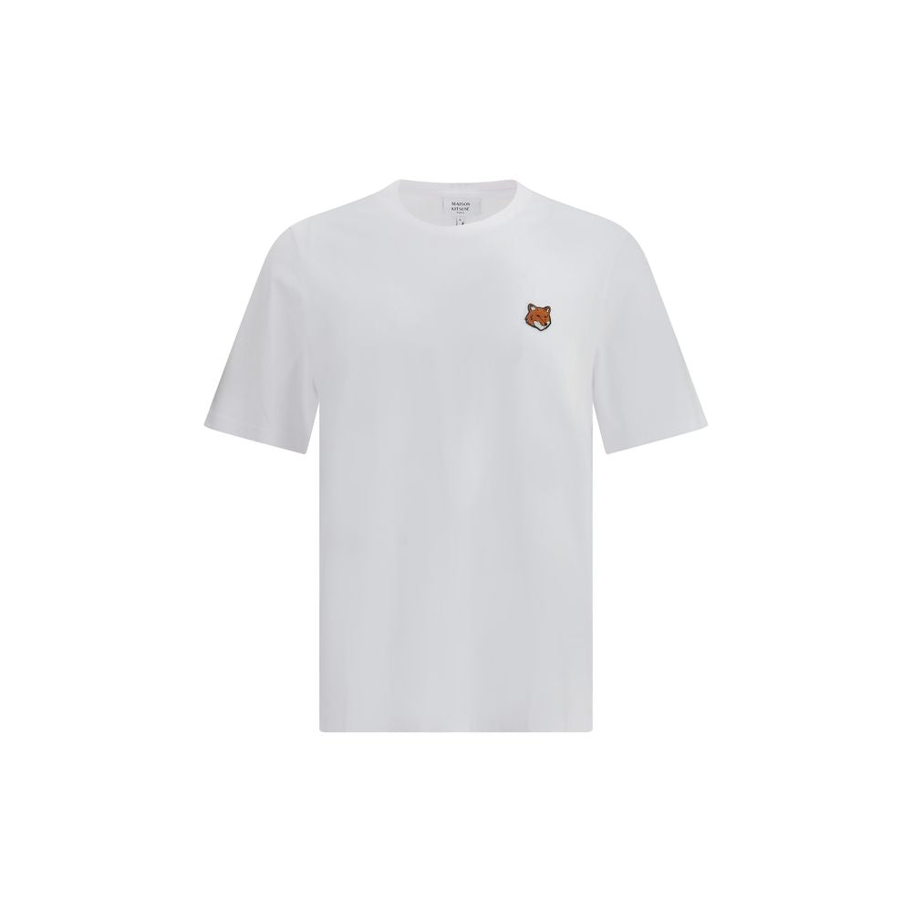 Weißes Baumwoll-T-Shirt
