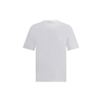 Weißes Baumwoll-T-Shirt