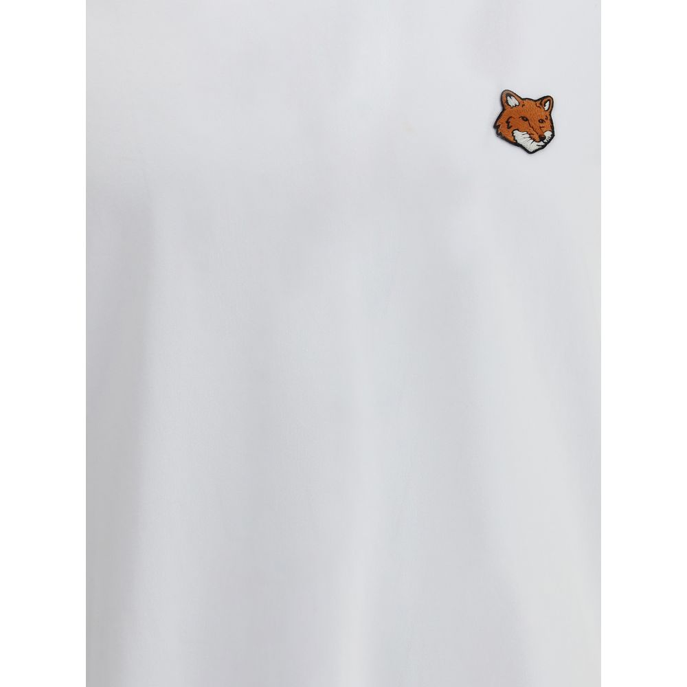 Weißes Baumwoll-T-Shirt