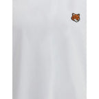 Weißes Baumwoll-T-Shirt