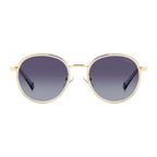 Gold Stainless Steel Sunglasses