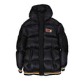 Bomberjacke aus schwarzem Polyamid