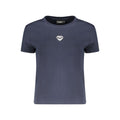 Blue Cotton Women's T-Shirt