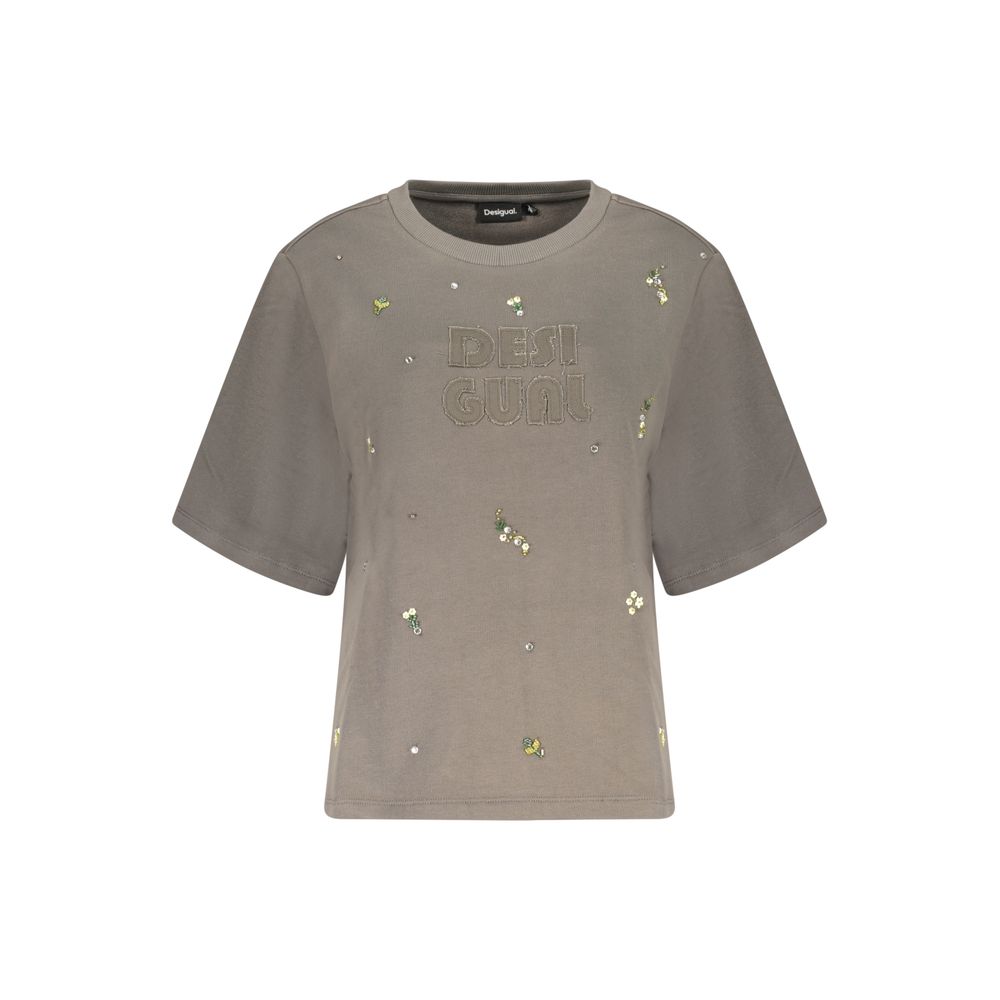 Grau meliertes Damen-Sweatshirt