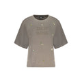 Grau meliertes Damen-Sweatshirt