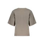 Grau meliertes Damen-Sweatshirt