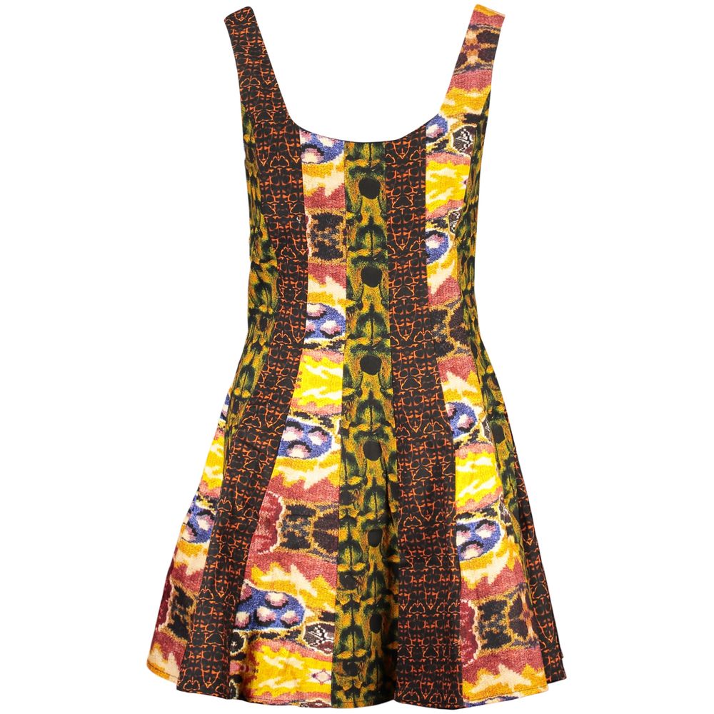 Yellow Cotton Women's Dress
