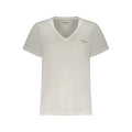 Weißes Baumwoll-T-Shirt für Damen