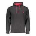 Black Cotton Mens Sweatshirt