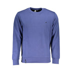 Blue Cotton Men's Sweatshirt