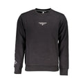 Schwarzes Baumwoll-Sweatshirt für Herren