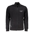 Black Cotton Men's Sweatshirt