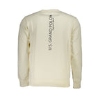 White Cotton Men's Sweatshirt