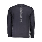 Blue Cotton Men's Sweatshirt