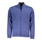 Blue Cotton Men's Sweatshirt