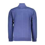 Blue Cotton Men's Sweatshirt