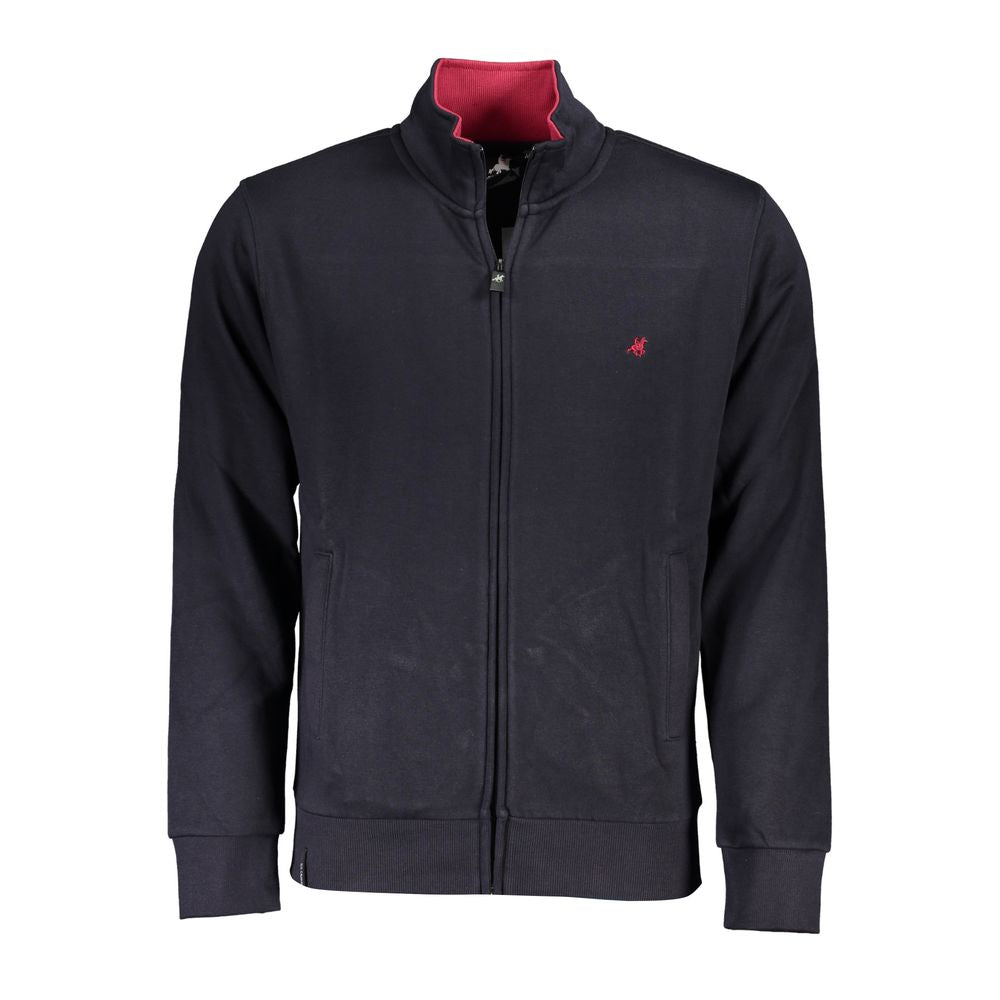 Herren-Sweatshirt aus blauer Baumwolle