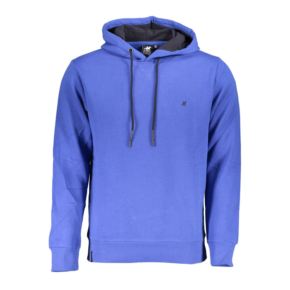 Blaues Baumwoll-Sweatshirt für Herren