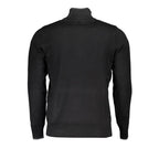 Black Viscose Men's Sweater