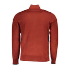 Blue Viscose Mens Sweater