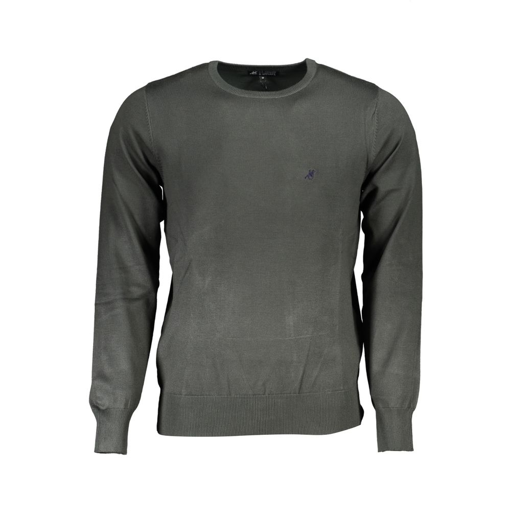 Grüner Herrenpullover aus Viskose