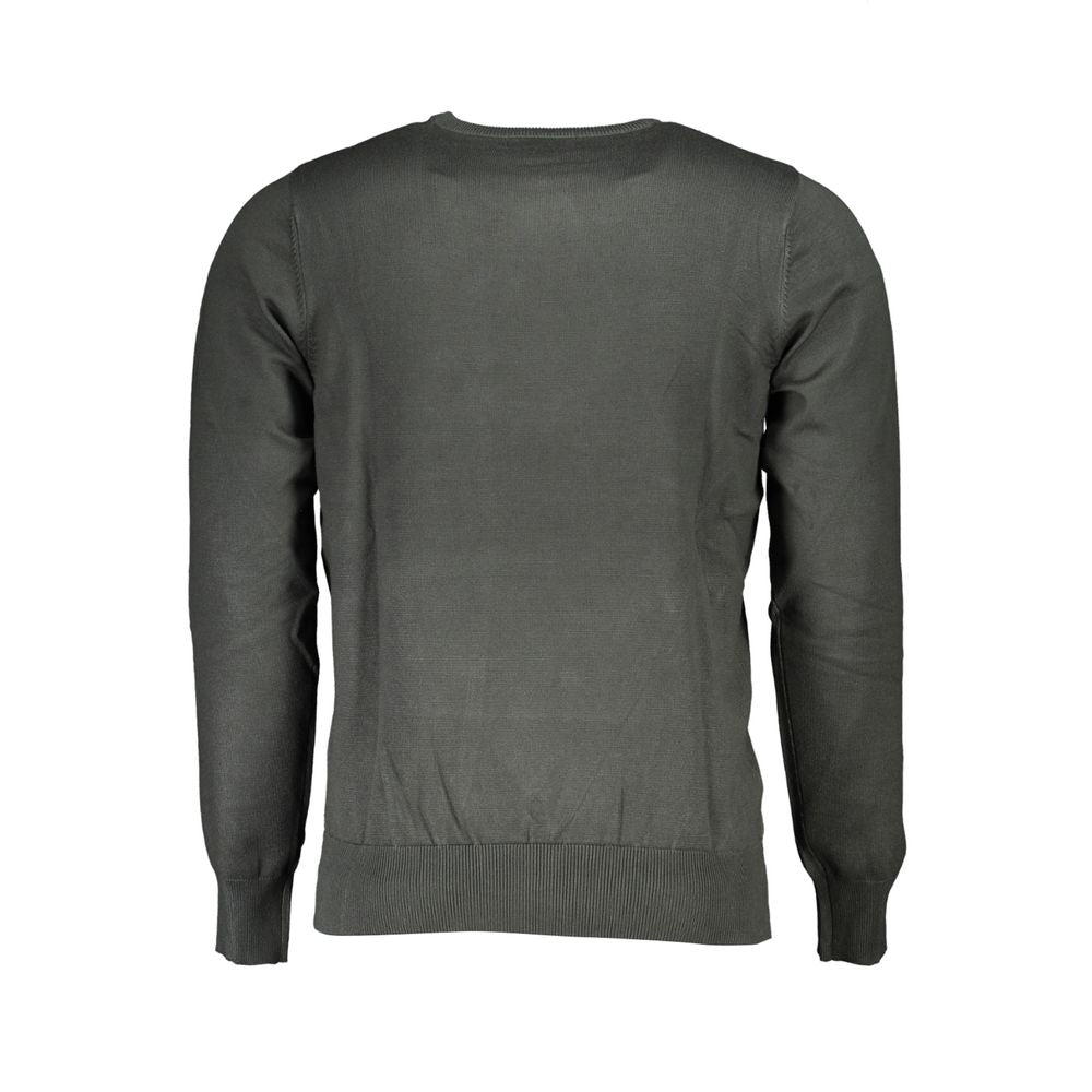 Grüner Herrenpullover aus Viskose