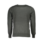 Grüner Herrenpullover aus Viskose