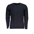 Blue Acrylic Men's Sweater