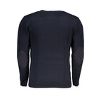 Blue Acrylic Men's Sweater