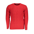 Roter Herrenpullover aus Acryl