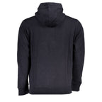 Blue Cotton Men's Hoodie