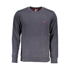 Blue Cotton Men's Sweatshirt