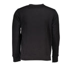 Black Cotton Men's Sweatshirt