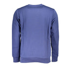 Blue Cotton Men's Sweatshirt