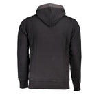 Black Cotton Men's Sweatshirt