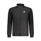 Black Cotton Men Sweatshirt