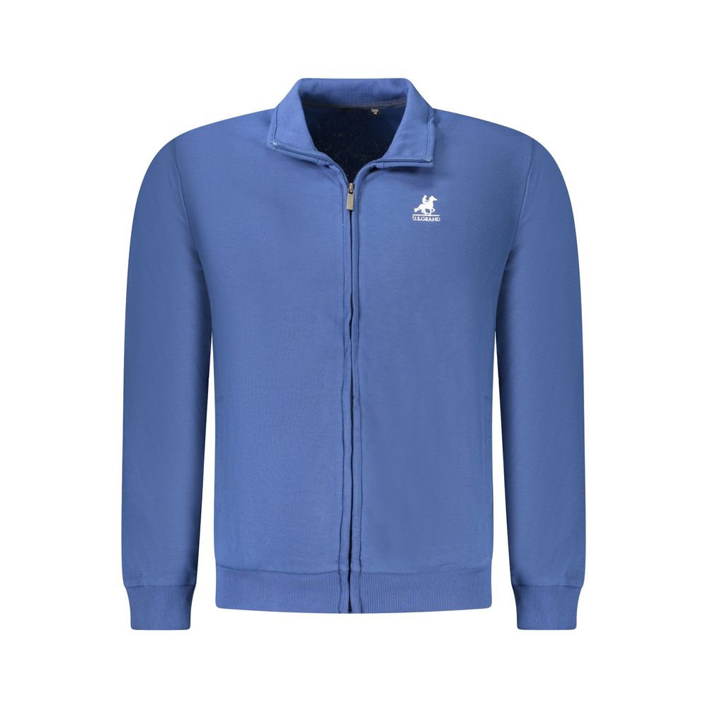 Blue Cotton Men's Sweatshirt