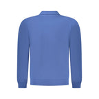 Blue Cotton Men's Sweatshirt