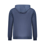 Blue Cotton Men Sweatshirt