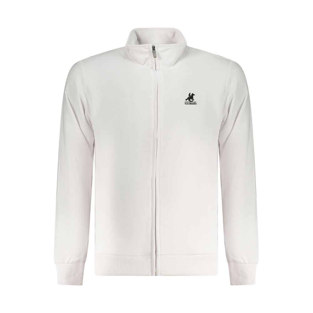 White Cotton Men's Sweatshirt